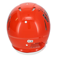 Ja'Marr Chase Autographed Cincinnati Bengals 1968-79 Throwback Speed Authentic Helmet Beckett