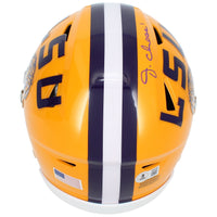 Ja'Marr Chase Autographed LSU Tigers Speedflex Midi Helmet Beckett Witnessed