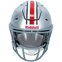 Chris Olave Autographed Ohio State Buckeyes Speedflex Midi Helmet Beckett