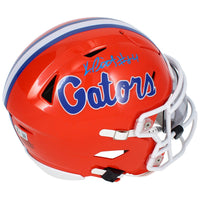 Kyle Pitts Autographed Florida Gators Speedflex Midi Helmet Beckett Witnessed