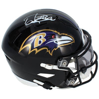 Derrick Henry Autographed Baltimore Ravens Speedflex Midi Helmet Beckett