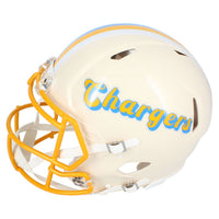 LaDainian Tomlinson Autographed Los Angeles Chargers RETRO Speed Authentic Helmet Beckett