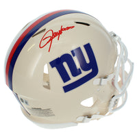 Lawrence Taylor Autographed New York Giants RETRO Speed Authentic Helmet Beckett