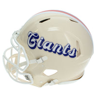 Lawrence Taylor Autographed New York Giants RETRO Speed Authentic Helmet Beckett