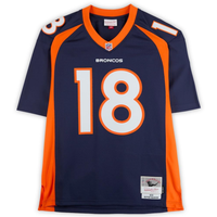 Peyton Manning Autographed Denver Broncos Nike Navy Blue Elite Jersey Fanatics