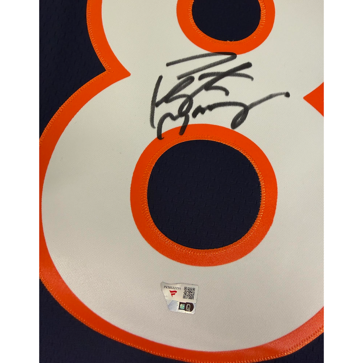 Peyton Manning Autographed Denver Broncos Nike Navy Blue Elite Jersey Fanatics