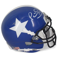 Patrick Mahomes Autographed Red Raiders Texas Flag Schutt Mini Helmet JSA
