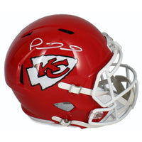 Patrick Mahomes Autographed Kansas City Chiefs Full Size Speed Replica Helmet Beckett