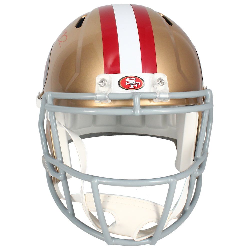 Joe Montana / Jerry Rice Autographed San Francisco 49ers Replica Helmet Beckett