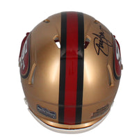 Steve Young Autographed San Francisco Throwback Mini Speed Helmet Radtke