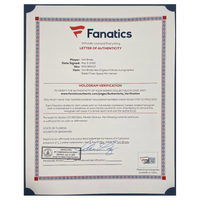 TOM BRADY Autographed New England Patriots Flash Speed Mini Helmet FANATICS