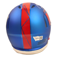 TOM BRADY Autographed New England Patriots Super Bowl 53 Mini Helmet FANATICS