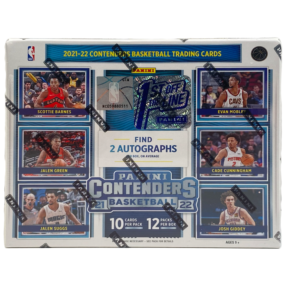 2021-22 Panini Contenders NBA Basketball First Off The Line FOTL Box 2 AUTOS QTY