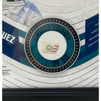 Julio Rodriguez Mariners Framed 15" x 17" Game Used Baseball Collage LE 1/50