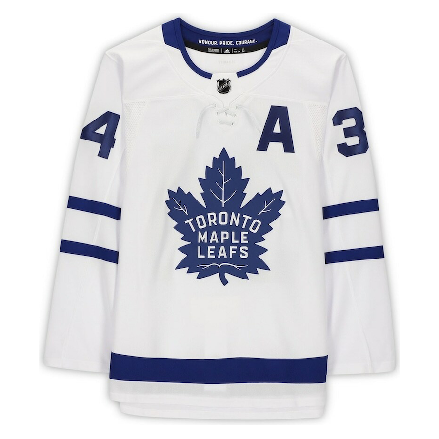 AUSTON MATTHEWS Autographed Toronto Maple Leafs 21/22 Rocket Richard Authentic White Jersey FANATICS