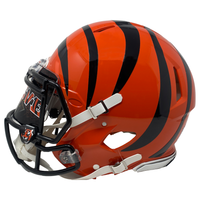 Joe Burrow / Ja'Marr Chase Cincinnati Bengals Autographed Authentic Helmet w/ Custom Visor Fanatics