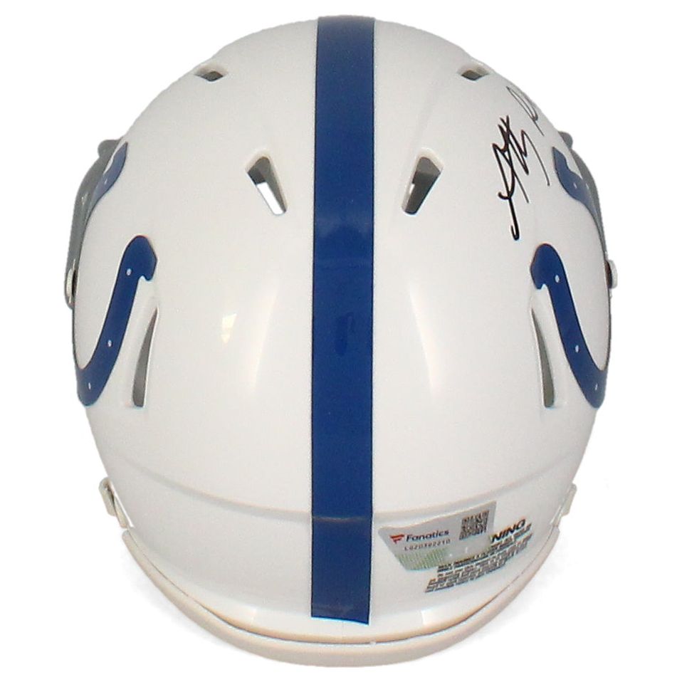 Anthony Richardson Autographed Indianapolis Colts Mini Speed Helmet Fanatics