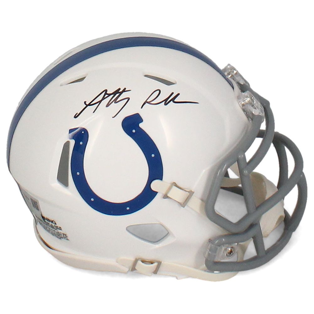 Anthony Richardson Autographed Indianapolis Colts Mini Speed Helmet Fanatics