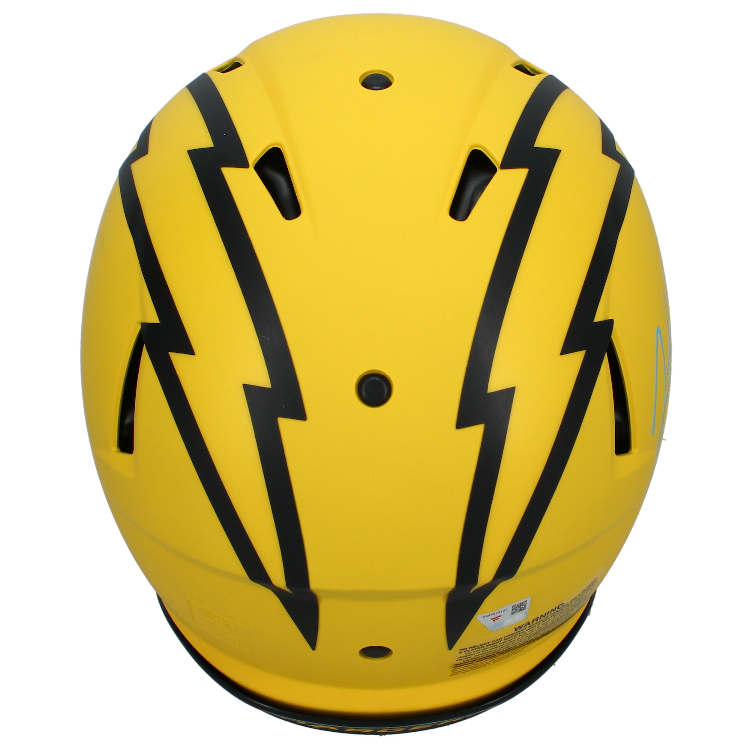 Justin Herbert Autographed Los Angeles Chargers Authentic 'RAVE' Helmet w/ Visor Fanatics