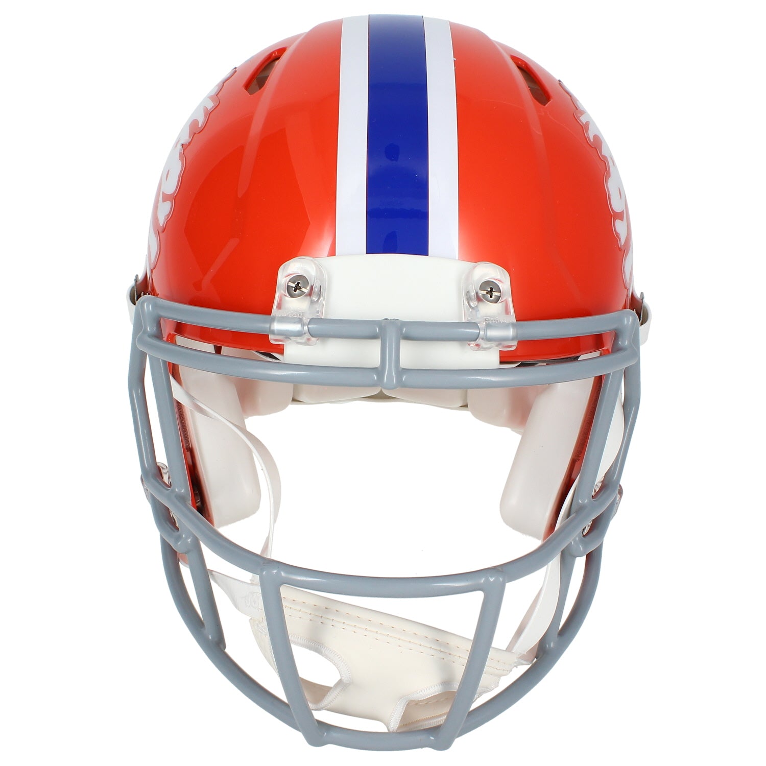Bo Nix Autographed Denver Broncos 1966 Throwback Speed Authentic Helmet Beckett