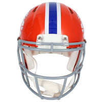 Bo Nix Autographed Denver Broncos 1966 Throwback Speed Authentic Helmet Beckett