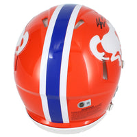 Bo Nix Autographed Denver Broncos 1966 Throwback Speed Authentic Helmet Beckett