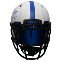 Anthony Richardson Autographed Colts Lunar Authentic Helmet w/ Visor Fanatics