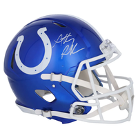 Anthony Richardson Autographed Colts Flash Authentic Speed Helmet Fanatics