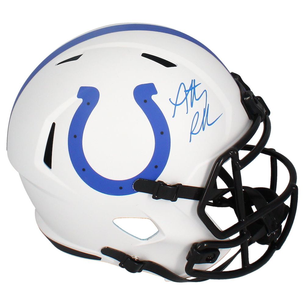 Anthony Richardson Autographed Colts Lunar Eclipse Full Size Helmet Fanatics