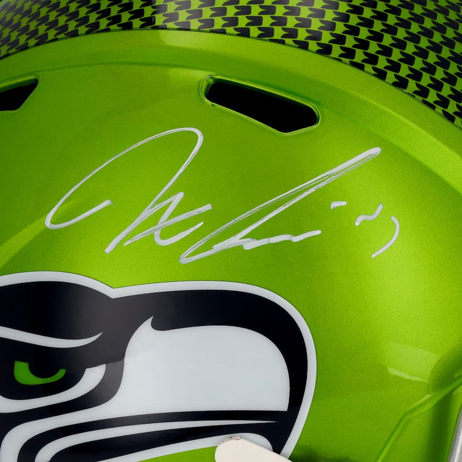 Jaxon Smith-Njigba Autographed Seattle Seahawks Flash Full Size Speed Helmet Fanatics