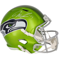 Jaxon Smith-Njigba Autographed Seattle Seahawks Flash Full Size Speed Helmet Fanatics