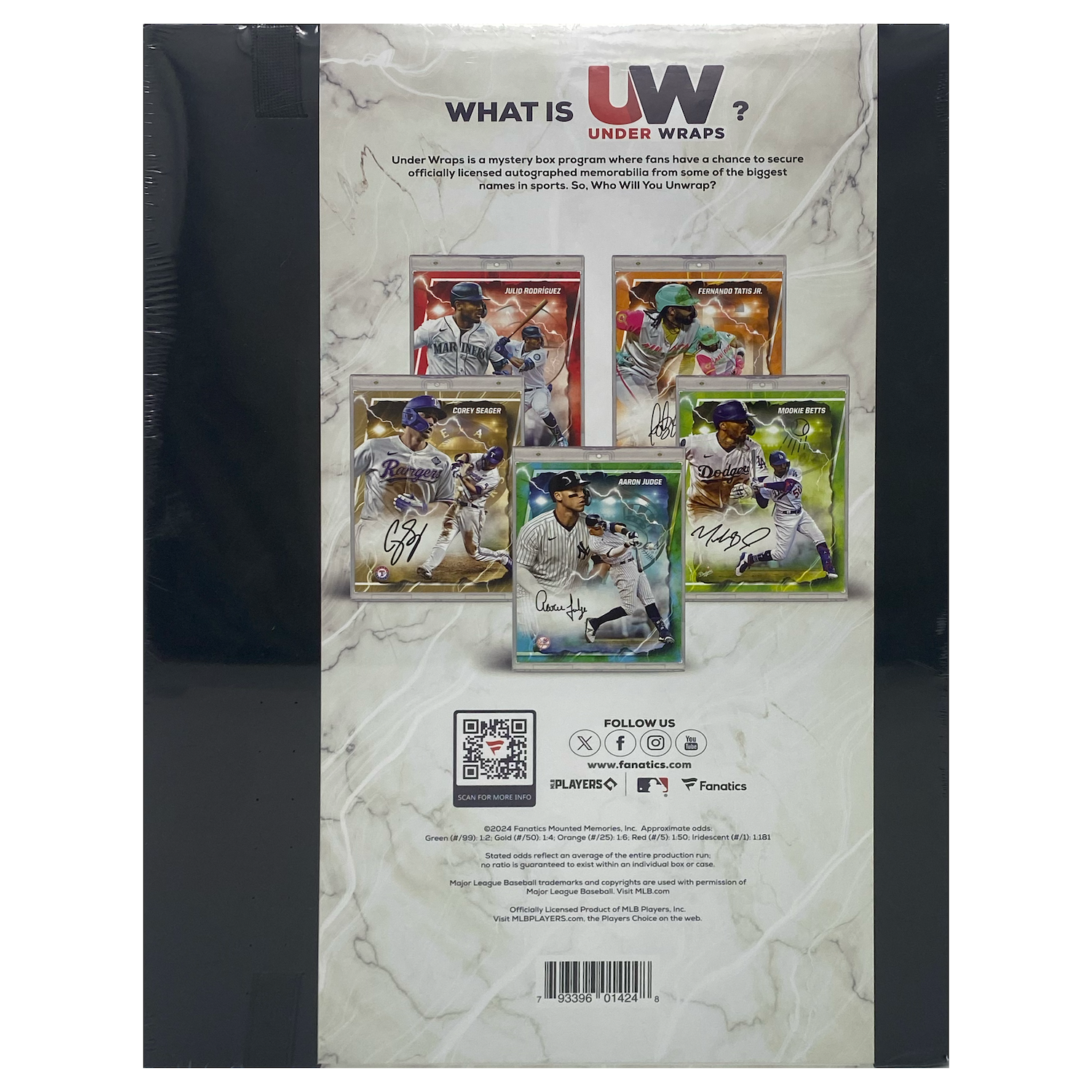 2024 Fanatics Under Wraps MLB Emanate 8 x 10 Autograph Factory Sealed Box