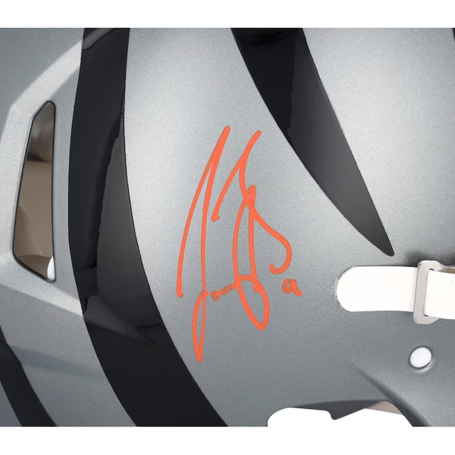 Joe Burrow Autographed Cincinnati Bengals Flash Speed Authentic Helmet Fanatics