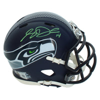 Sam Darnold Autographed Seattle Seahawks Speed Mini Helmet Beckett Witnessed