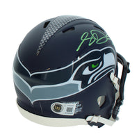 Sam Darnold Autographed Seattle Seahawks Speed Mini Helmet Beckett Witnessed