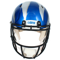 Amon-Ra St. Brown Autographed Detroit Lions ECC Custom Painted "Ripped" Speed Authentic Helmet Beckett