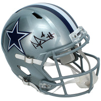 Dak Prescott Autographed Dallas Cowboys Speed Full Size Helmet Beckett