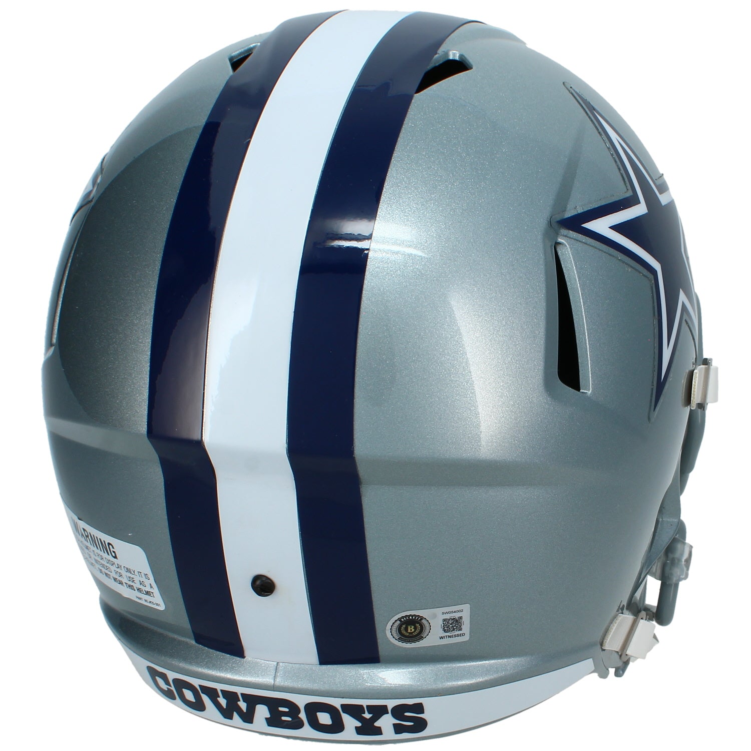Dak Prescott Autographed Dallas Cowboys Speed Full Size Helmet Beckett