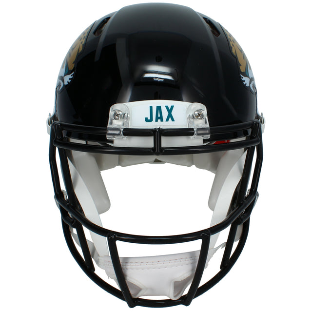 Travis Hunter Autographed Jacksonville Jaguars Speed Authentic Helmet Beckett