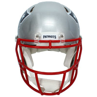 Randy Moss Autographed New England Patriots Speed Authentic Helmet Beckett