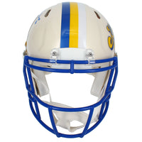 Isaac Bruce & Torry Holt Dual Autographed Los Angeles Rams RETRO Speed Authentic Helmet Beckett