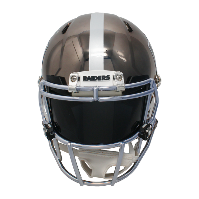 Bo Jackson Autographed Raiders Chrome Speed Authentic Helmet Beckett / GDL LE 34