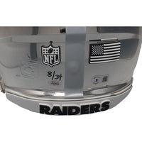 Bo Jackson Autographed Raiders Chrome Speed Authentic Helmet Beckett / GDL LE 34