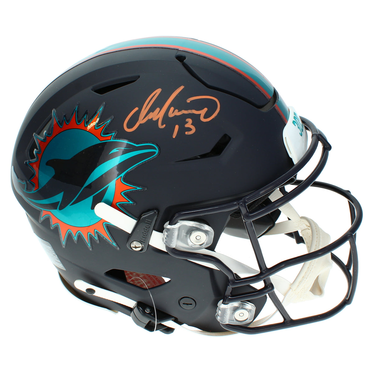 Dan Marino Autographed Miami Dolphins Black Rivalries Speedflex Authentic Helmet Beckett