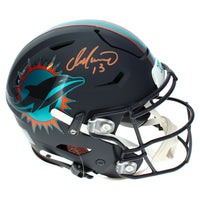Dan Marino Autographed Miami Dolphins Black Rivalries Speedflex Authentic Helmet Beckett