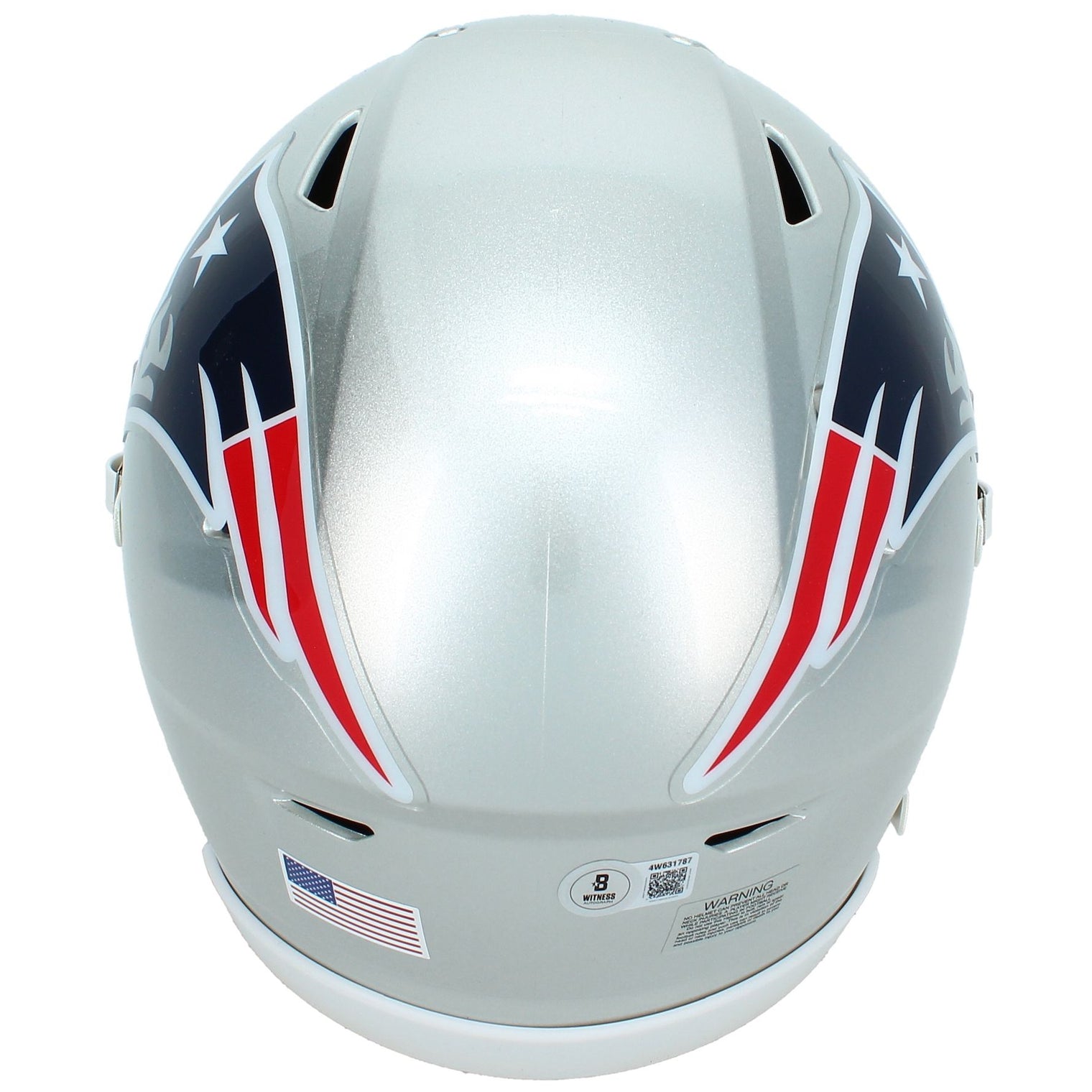 Christian Gonzalez Autographed New England Patriots Speedflex Midi Helmet Beckett