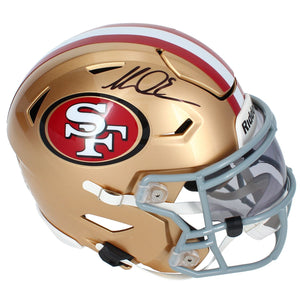 Mike Evans Autographed San Francisco 49ers SpeedFlex Midi Helmet Beckett