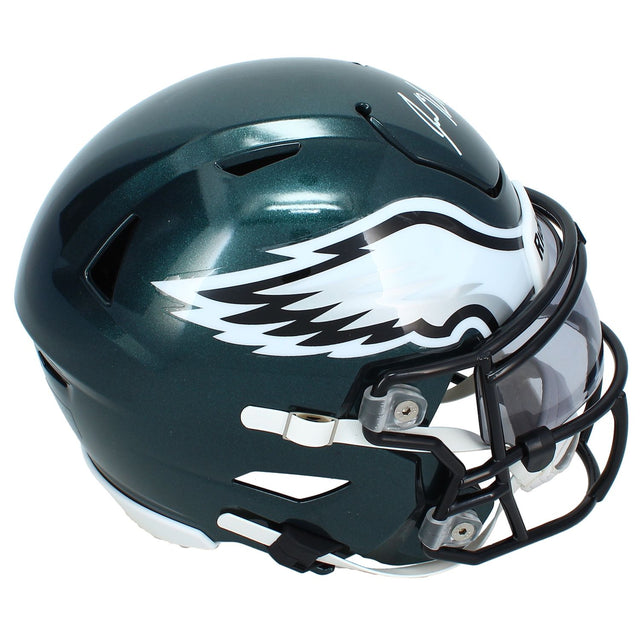 Jason Kelce Autographed Philadelphia Eagles SpeedFlex Midi Helmet PSA