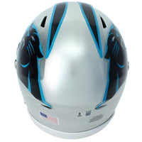 Chuba Hubbard Autographed Carolina Panthers SpeedFlex Midi Helmet Beckett