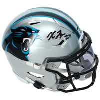 Xavier Legette Autographed Carolina Panthers SpeedFlex Midi Helmet Beckett